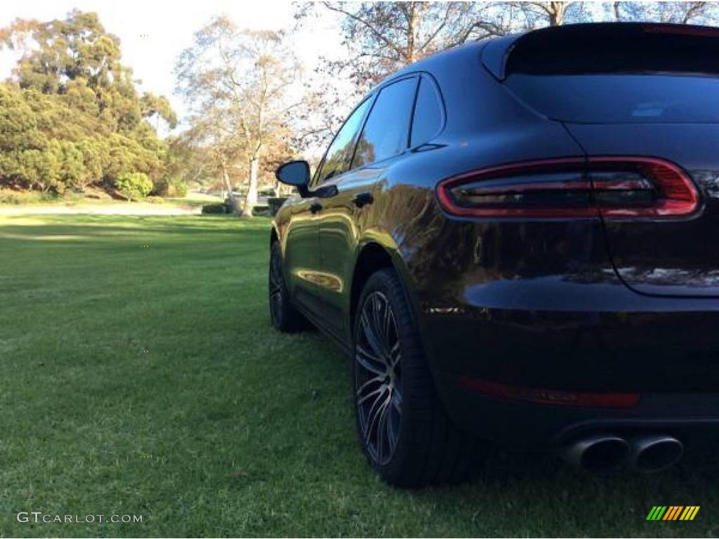 2015 Macan S - Mahogany Metallic / Espresso Natural Leather photo #7