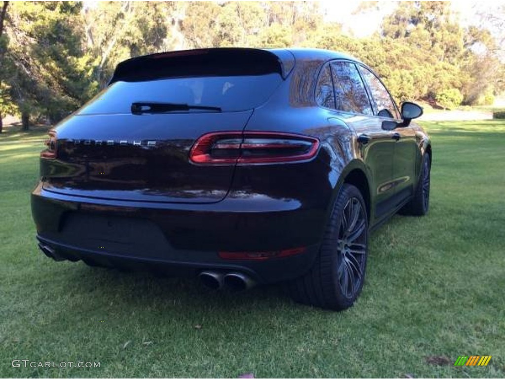Mahogany Metallic 2015 Porsche Macan S Exterior Photo #99490888