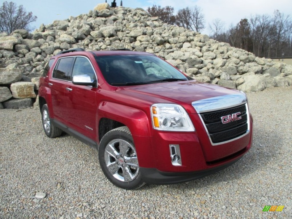 Crystal Red Tintcoat 2015 GMC Terrain SLE Exterior Photo #99492667