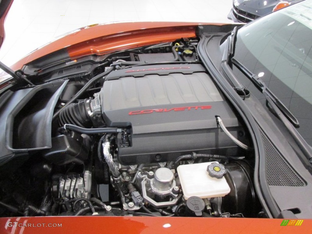 2015 Corvette Stingray Coupe Z51 - Daytona Sunrise Orange Metallic / Jet Black photo #9