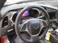 Jet Black 2015 Chevrolet Corvette Stingray Coupe Z51 Steering Wheel