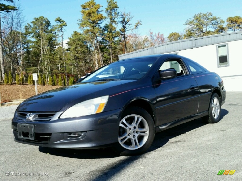 2006 Accord EX Coupe - Graphite Pearl / Black photo #1