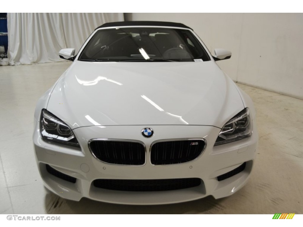 2015 M6 Convertible - Alpine White / Black photo #4