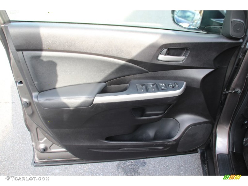 2013 CR-V EX-L AWD - Urban Titanium Metallic / Black photo #9