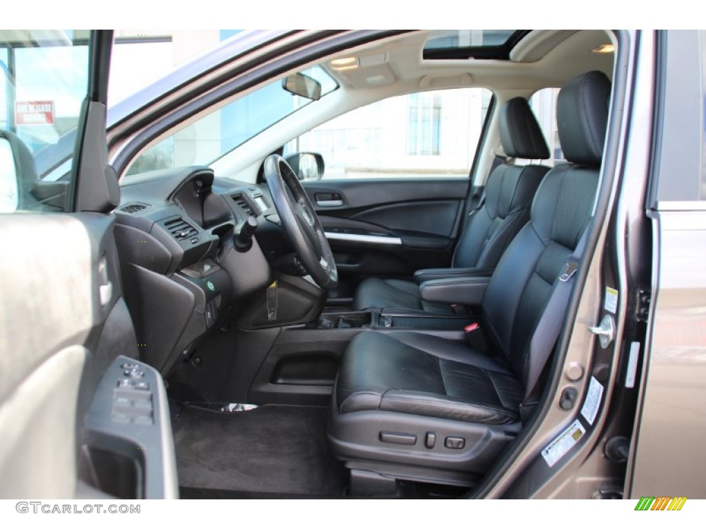 2013 CR-V EX-L AWD - Urban Titanium Metallic / Black photo #12