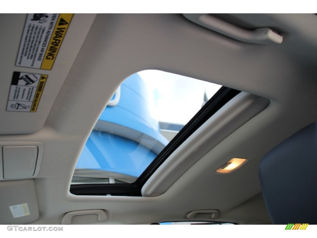 2013 CR-V EX-L AWD - Urban Titanium Metallic / Black photo #13