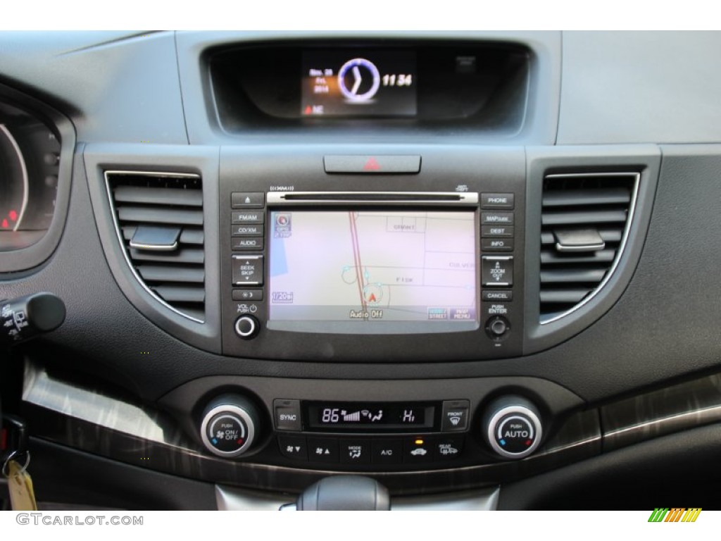 2013 CR-V EX-L AWD - Urban Titanium Metallic / Black photo #15