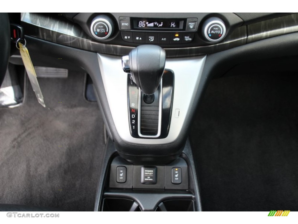 2013 CR-V EX-L AWD - Urban Titanium Metallic / Black photo #16