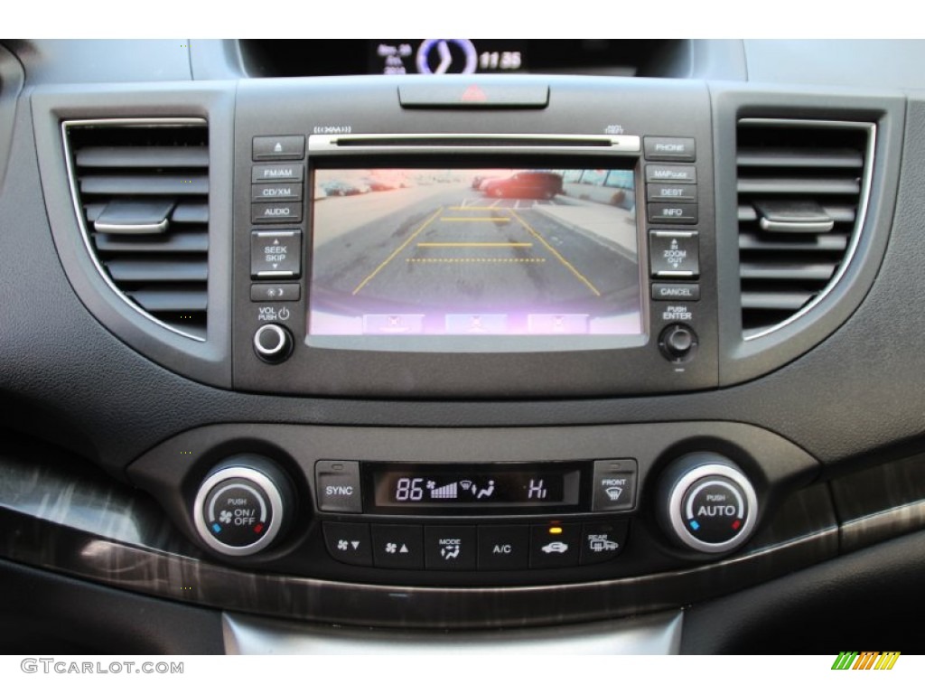 2013 CR-V EX-L AWD - Urban Titanium Metallic / Black photo #20