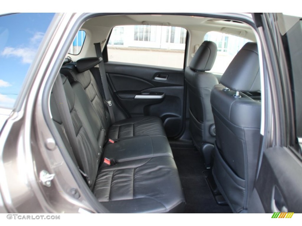 2013 CR-V EX-L AWD - Urban Titanium Metallic / Black photo #25