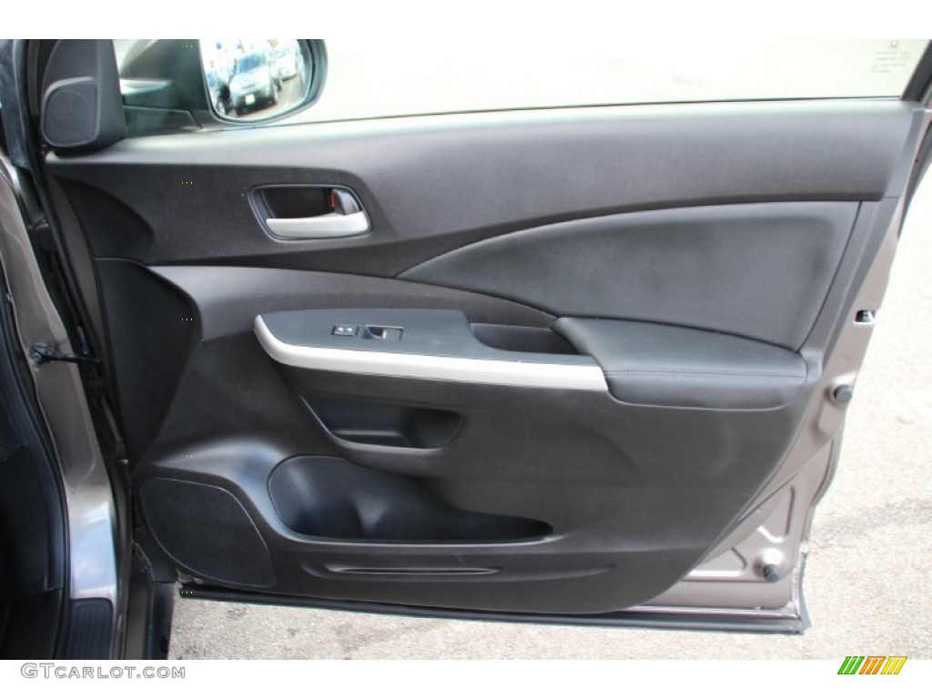 2013 CR-V EX-L AWD - Urban Titanium Metallic / Black photo #26