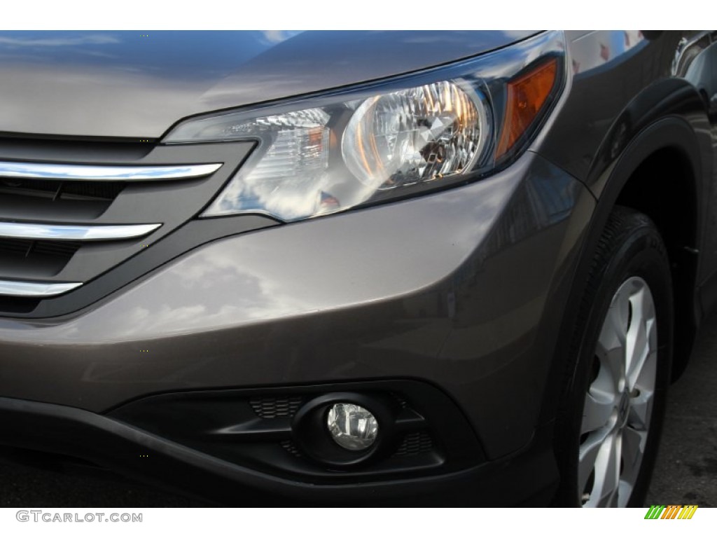2013 CR-V EX-L AWD - Urban Titanium Metallic / Black photo #29