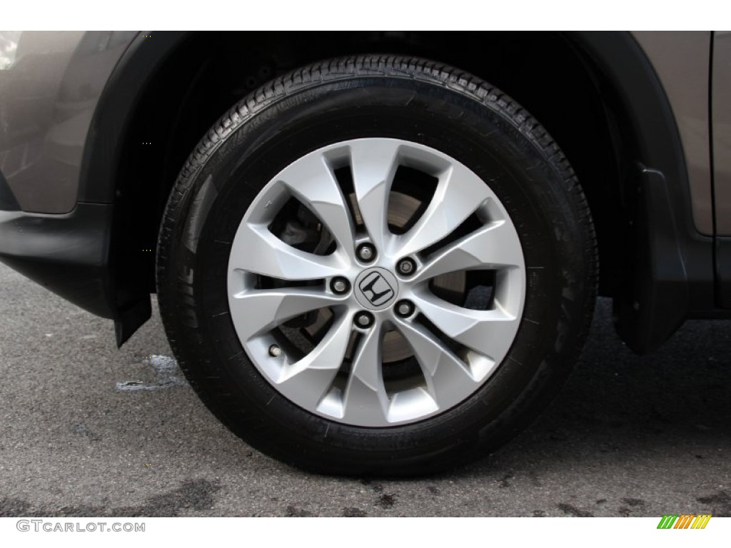 2013 CR-V EX-L AWD - Urban Titanium Metallic / Black photo #30