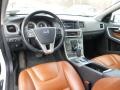 Beechwood Brown/Off Black Interior Photo for 2012 Volvo S60 #99496063