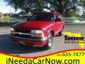 2000 Victory Red Chevrolet Blazer LS #99487492