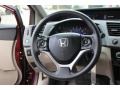 Crimson Pearl - Civic LX Sedan Photo No. 16