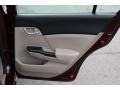 Crimson Pearl - Civic LX Sedan Photo No. 23