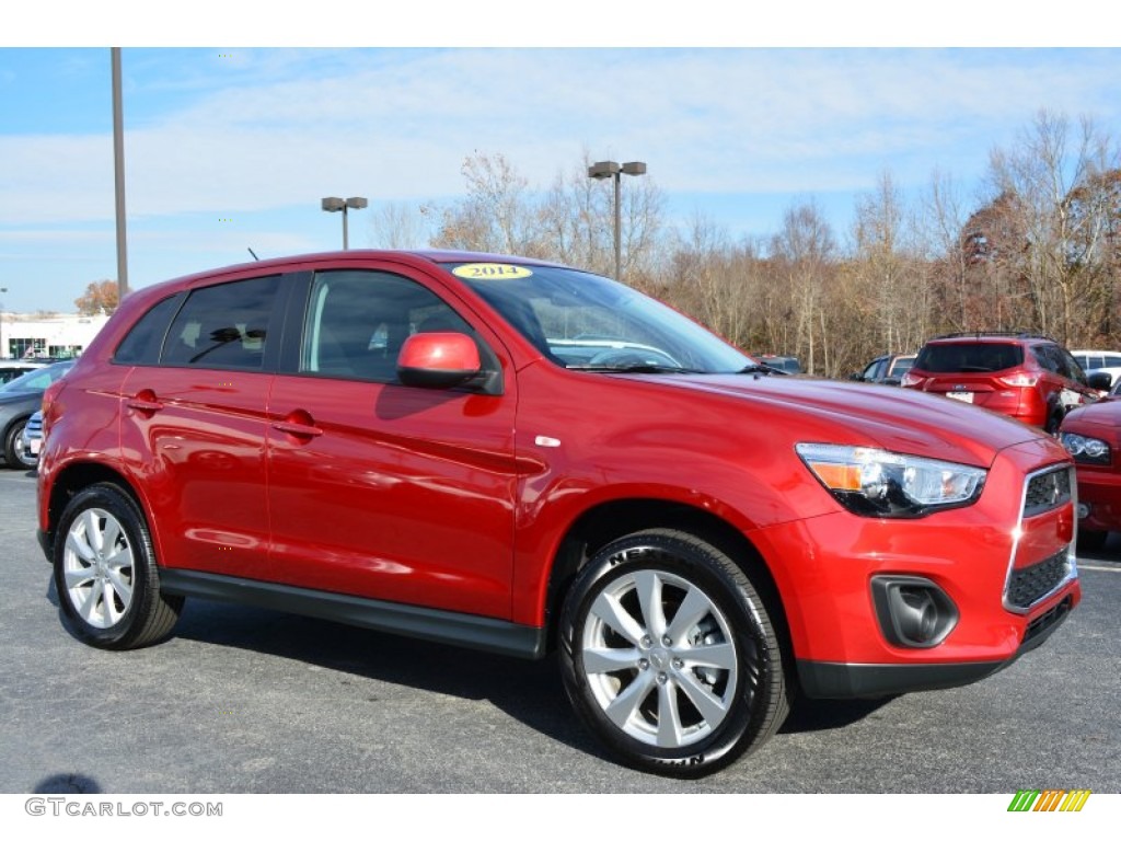 Rally Red Mitsubishi Outlander Sport