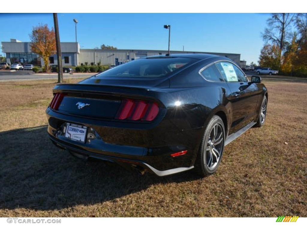 2015 Mustang EcoBoost Premium Coupe - Black / Ceramic photo #5