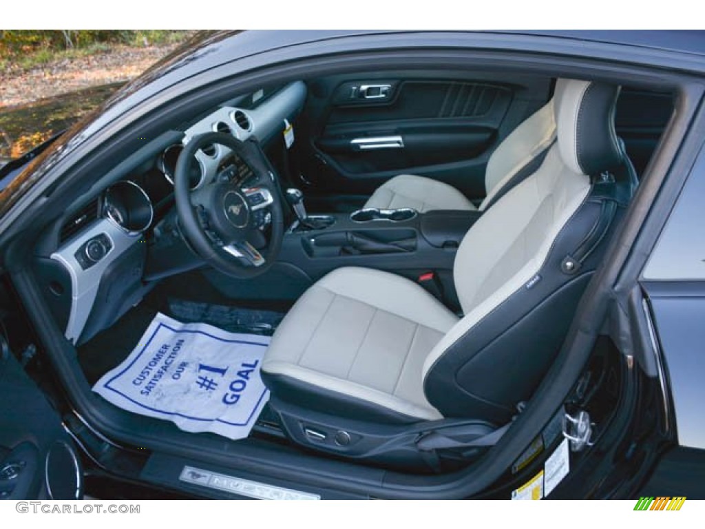 2015 Mustang EcoBoost Premium Coupe - Black / Ceramic photo #10