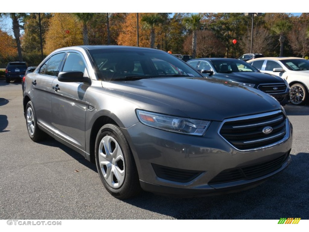 Sterling Gray 2014 Ford Taurus Police Special SVC Exterior Photo #99499141
