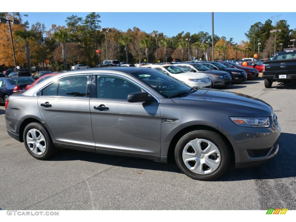 Sterling Gray 2014 Ford Taurus Police Special SVC Exterior Photo #99499165