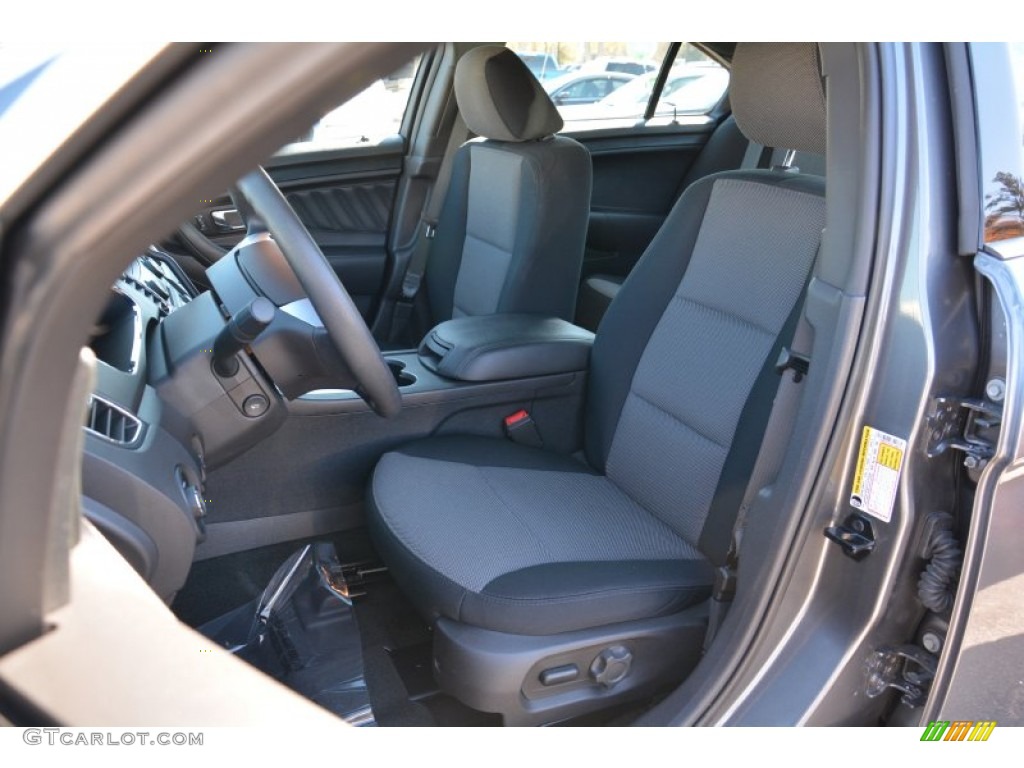 2014 Ford Taurus Police Special SVC Front Seat Photo #99499363
