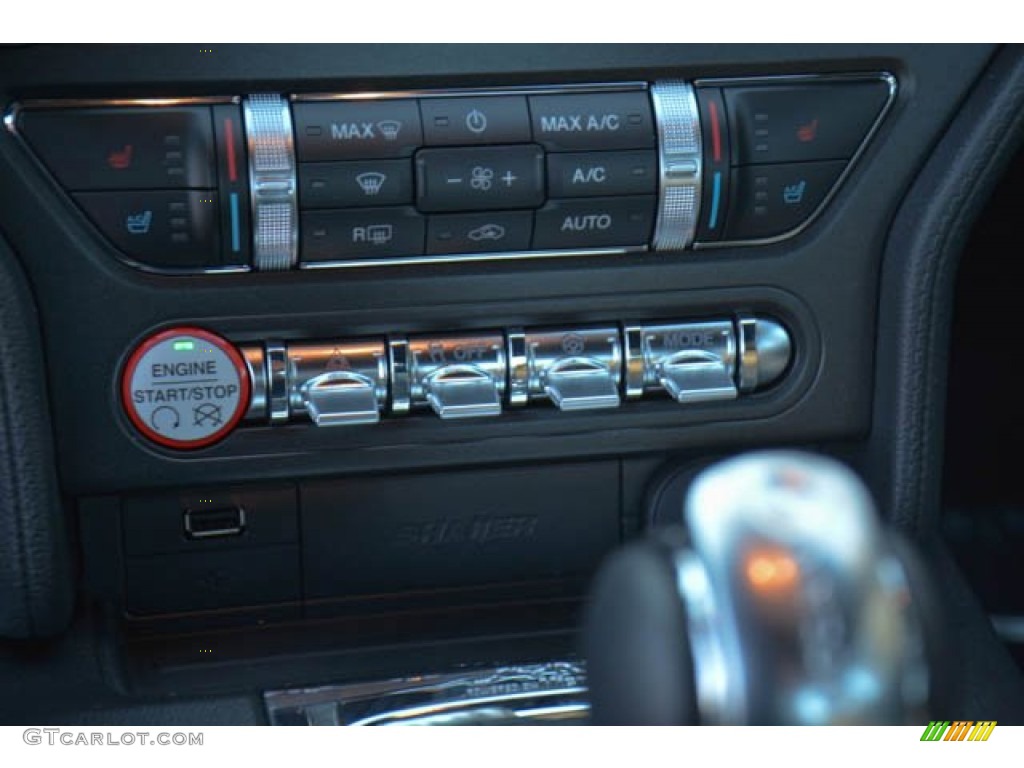 2015 Mustang EcoBoost Premium Coupe - Black / Ceramic photo #26