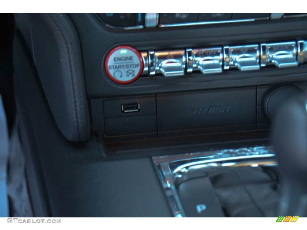 2015 Mustang EcoBoost Premium Coupe - Black / Ceramic photo #27