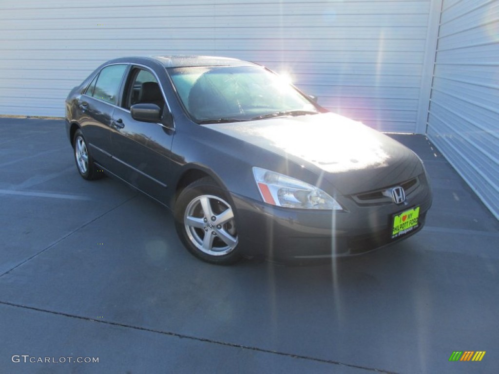 2003 Accord EX Sedan - Graphite Pearl / Gray photo #1