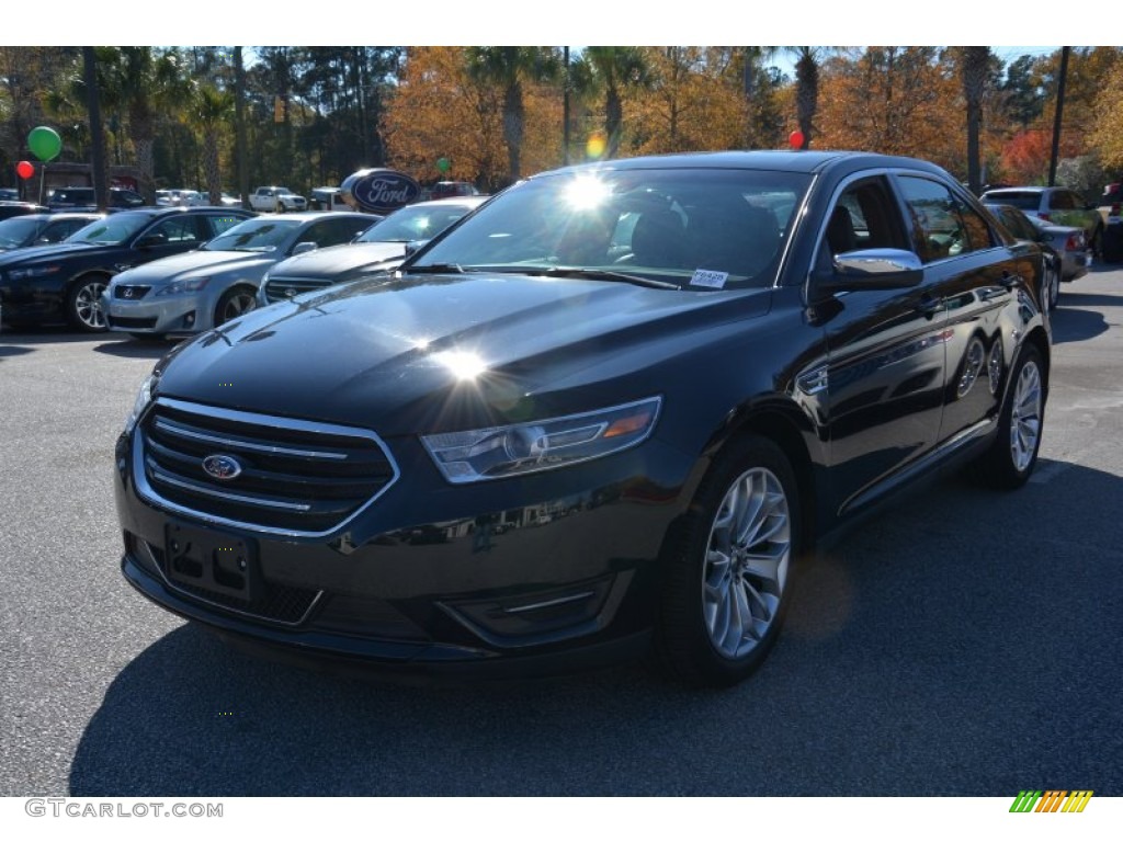 2014 Taurus Limited - Dark Side / Charcoal Black photo #7