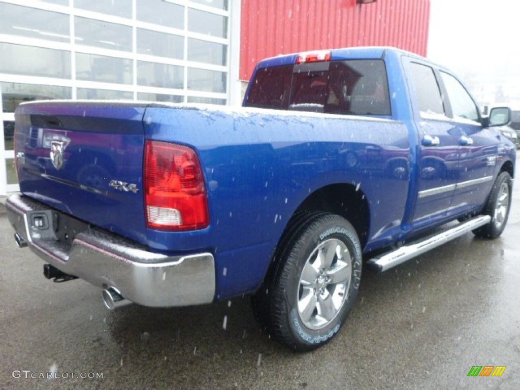 Blue Streak Pearl 2015 Ram 1500 Big Horn Quad Cab 4x4 Exterior Photo #99500956
