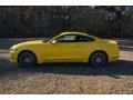 2015 Triple Yellow Tricoat Ford Mustang EcoBoost Coupe  photo #8
