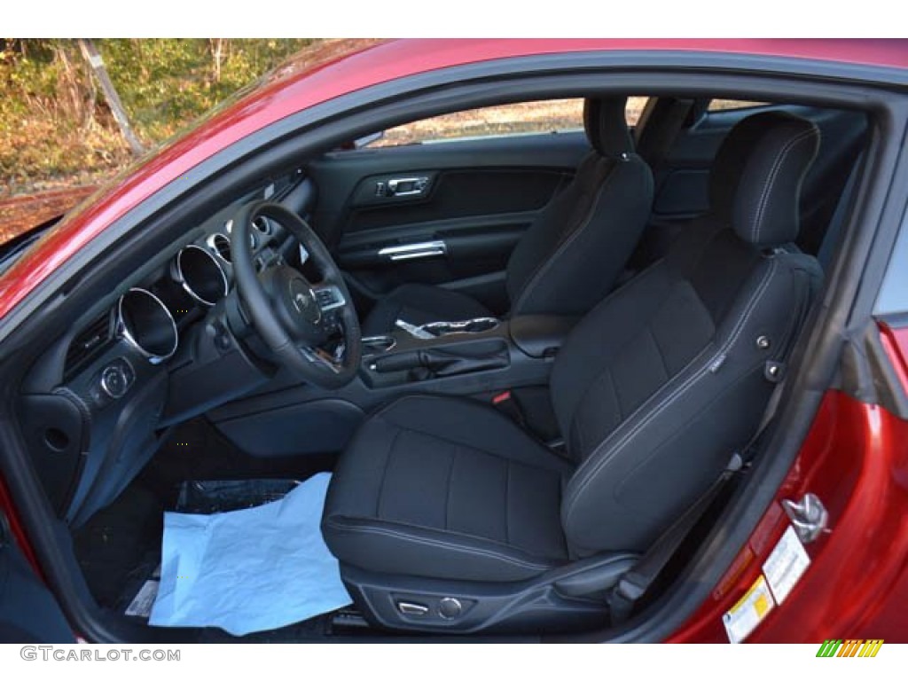 2015 Mustang V6 Coupe - Ruby Red Metallic / Ebony photo #17