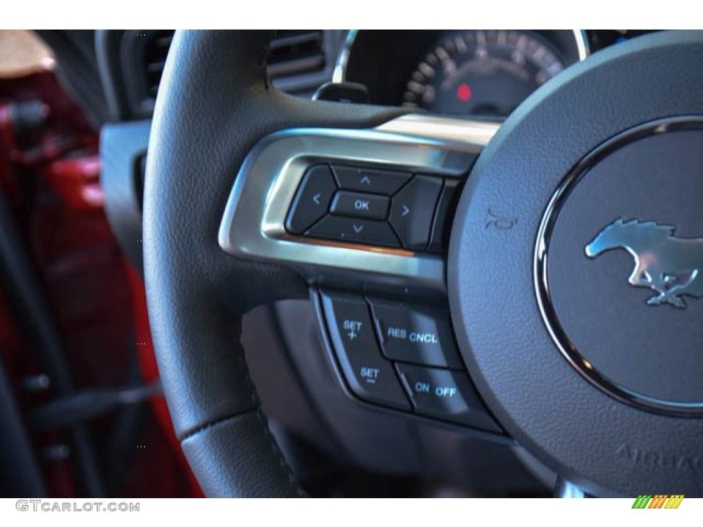 2015 Mustang V6 Coupe - Ruby Red Metallic / Ebony photo #22