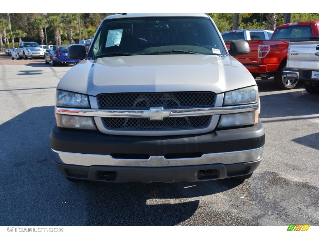 2004 Silverado 2500HD LS Extended Cab 4x4 - Silver Birch / Medium Gray photo #8