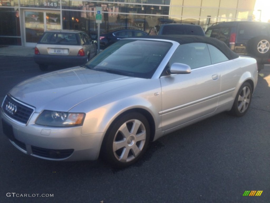 Light Silver Metallic Audi A4