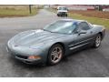 2004 Medium Spiral Gray Metallic Chevrolet Corvette Coupe  photo #1