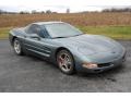 Medium Spiral Gray Metallic 2004 Chevrolet Corvette Coupe Exterior