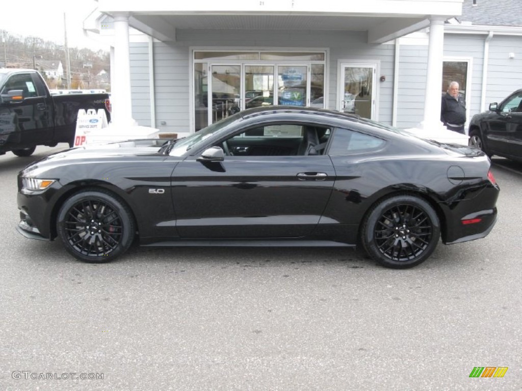2015 Mustang GT Premium Coupe - Black / Ebony Recaro Sport Seats photo #4