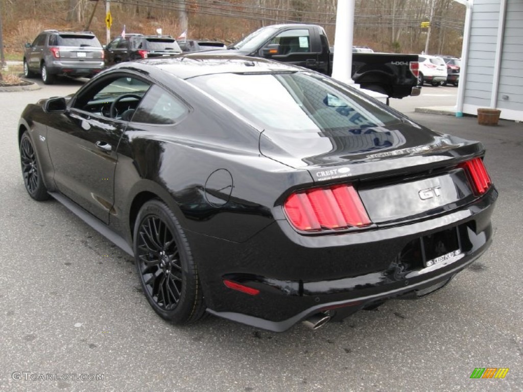 2015 Mustang GT Premium Coupe - Black / Ebony Recaro Sport Seats photo #5