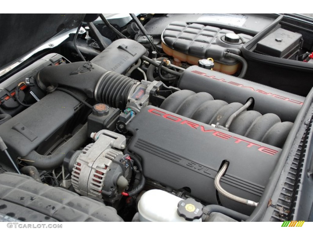 2004 Chevrolet Corvette Coupe 5.7 Liter OHV 16-Valve LS1 V8 Engine Photo #99506719