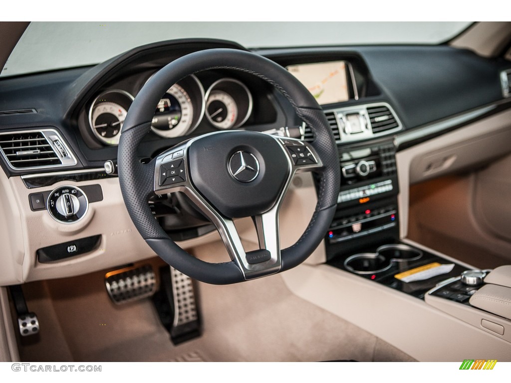 2015 E 400 Cabriolet - Iridium Silver Metallic / Deep Sea Blue/Silk Beige Brown photo #5