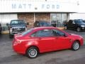 Vermillion Red - Focus SE Sedan Photo No. 1