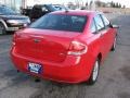 2008 Vermillion Red Ford Focus SE Sedan  photo #2