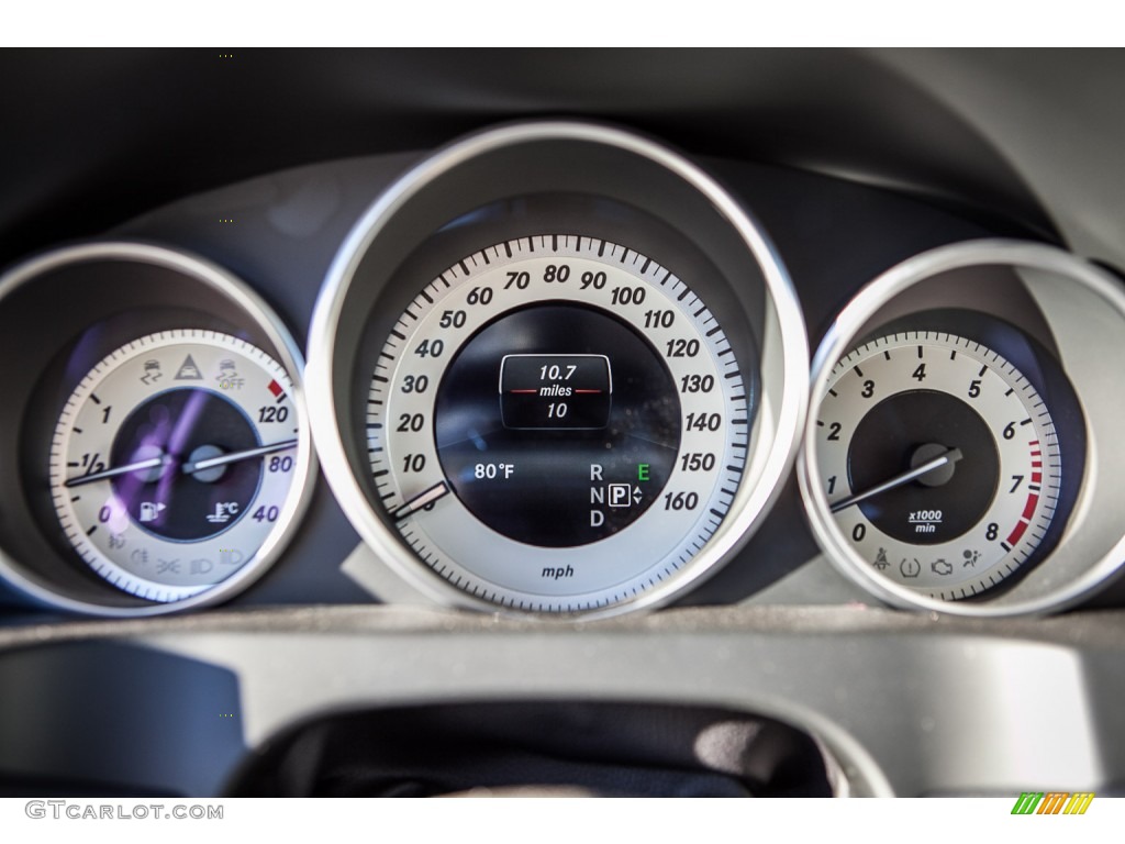2015 Mercedes-Benz E 550 Cabriolet Gauges Photo #99508618