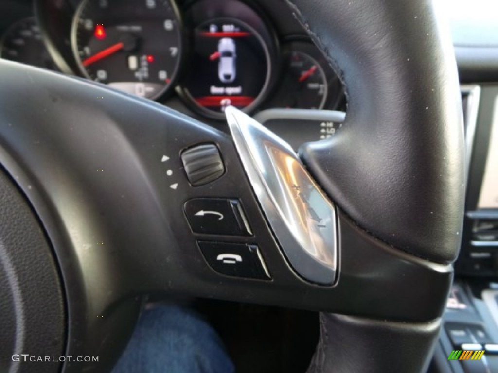 2011 Panamera 4 - Ruby Red Metallic / Black photo #26