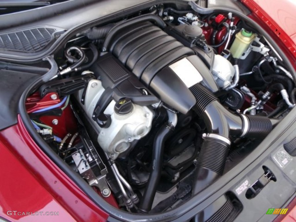 2011 Panamera 4 - Ruby Red Metallic / Black photo #43