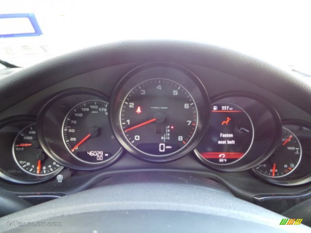 2011 Panamera 4 - Ruby Red Metallic / Black photo #45