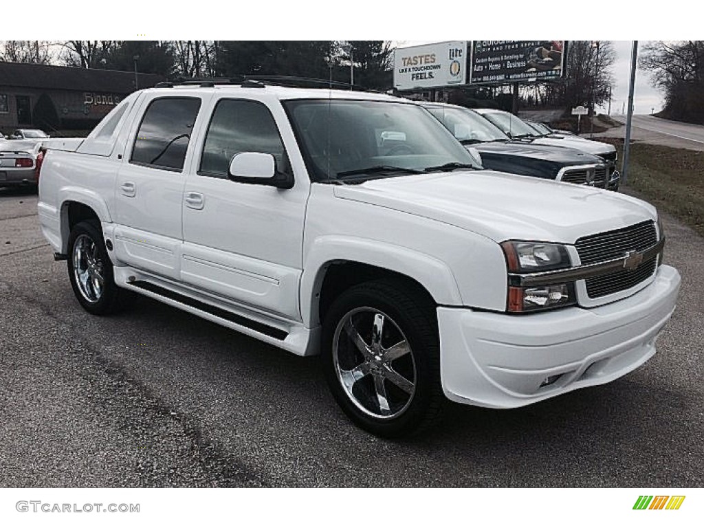 2006 Avalanche LT 4x4 - Summit White / Tan/Neutral photo #1